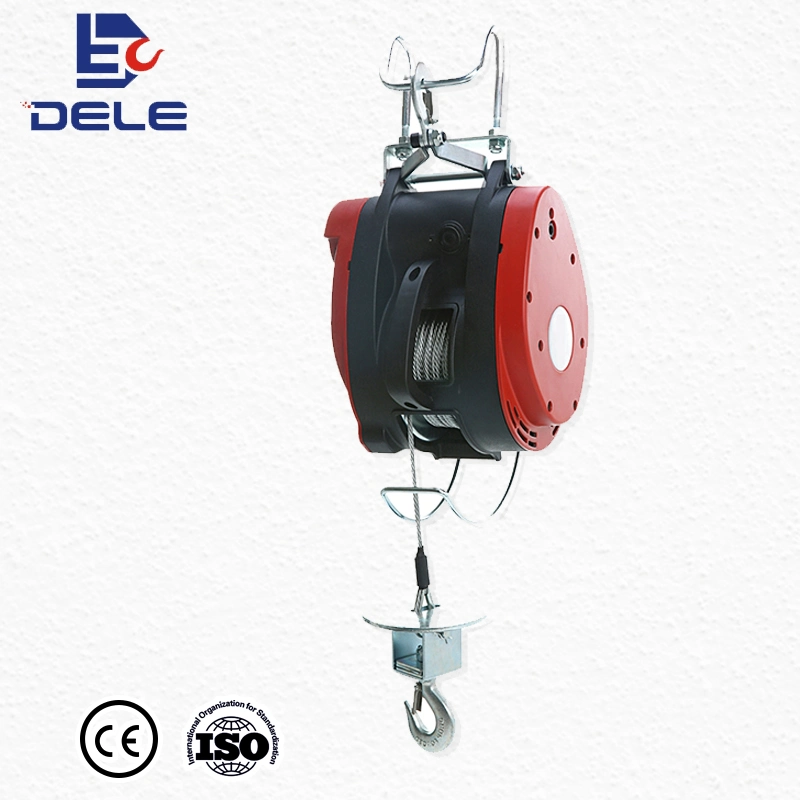 Dej-S230 Mini Electric Wire Rope Hoist Lifting Machine with Good Price