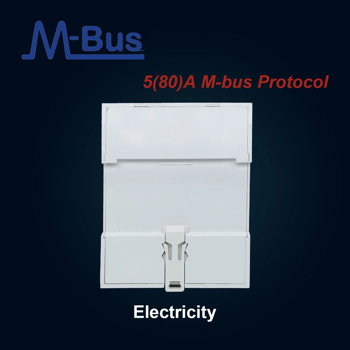 Mbus середины утвердила три этапа М-шина многофункциональный электрический счетчик энергии для направляющих DIN