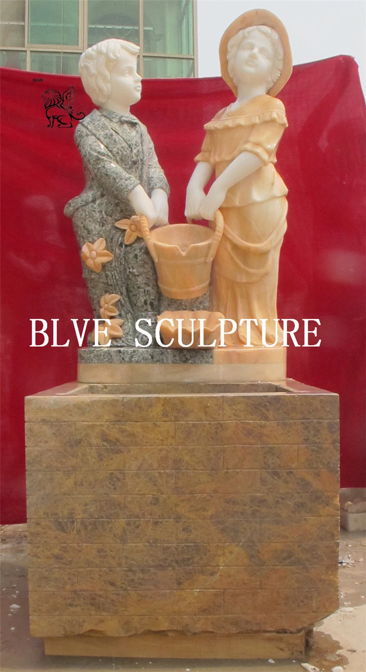 Manufacture Marble Stone Carving Beauty Statue Sculpture Garden Decoration Mfsg-91