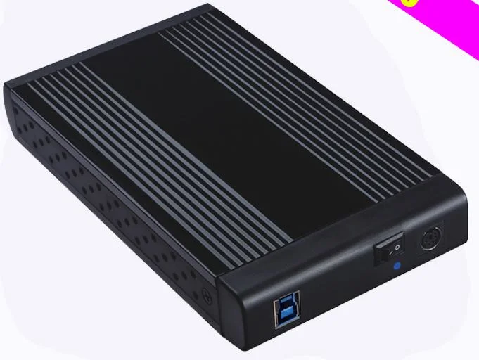 Aluminum Case External USB2.0 to SATA HDD Enclosure Hard Disk Case