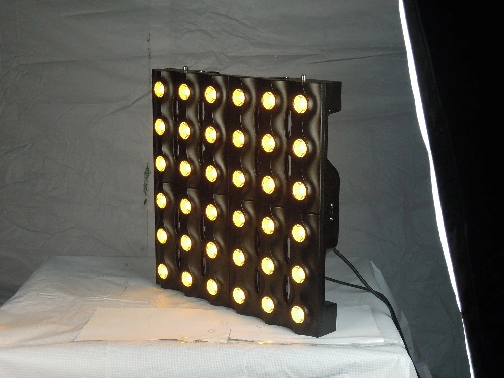 Gbr LED Stage Matrix Pixel 36PCS Golden DJ/Event Lighting