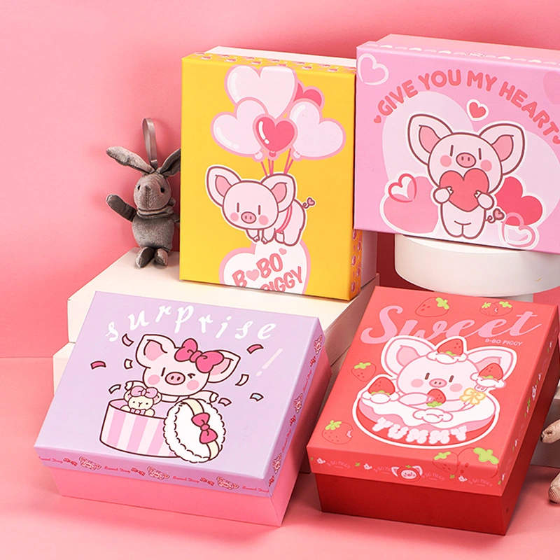 Pig B-Bo Series Instagram Style Birthday Gift Box