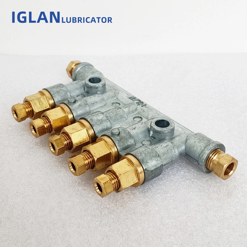 Iglan Electric Gear Pump Parts Single Pressurization Thin Oil Fitting Distribution Valve