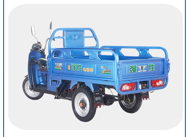 La Chine Wholeware trois roues Chargeur Moto Ouvrir Cargo Tricycle électrique de la cargaison auto rickshaw passager moto de roue