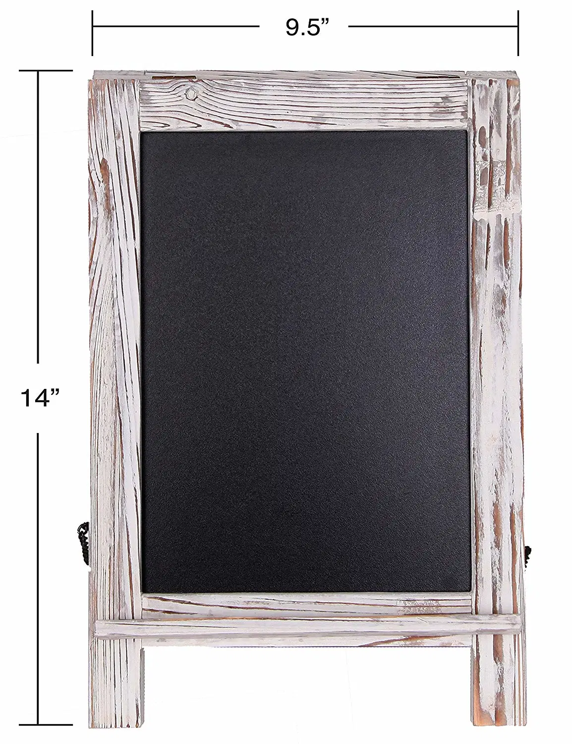 Foldable Rustic Menu Board Party Restaurant Wooden display Blackboard