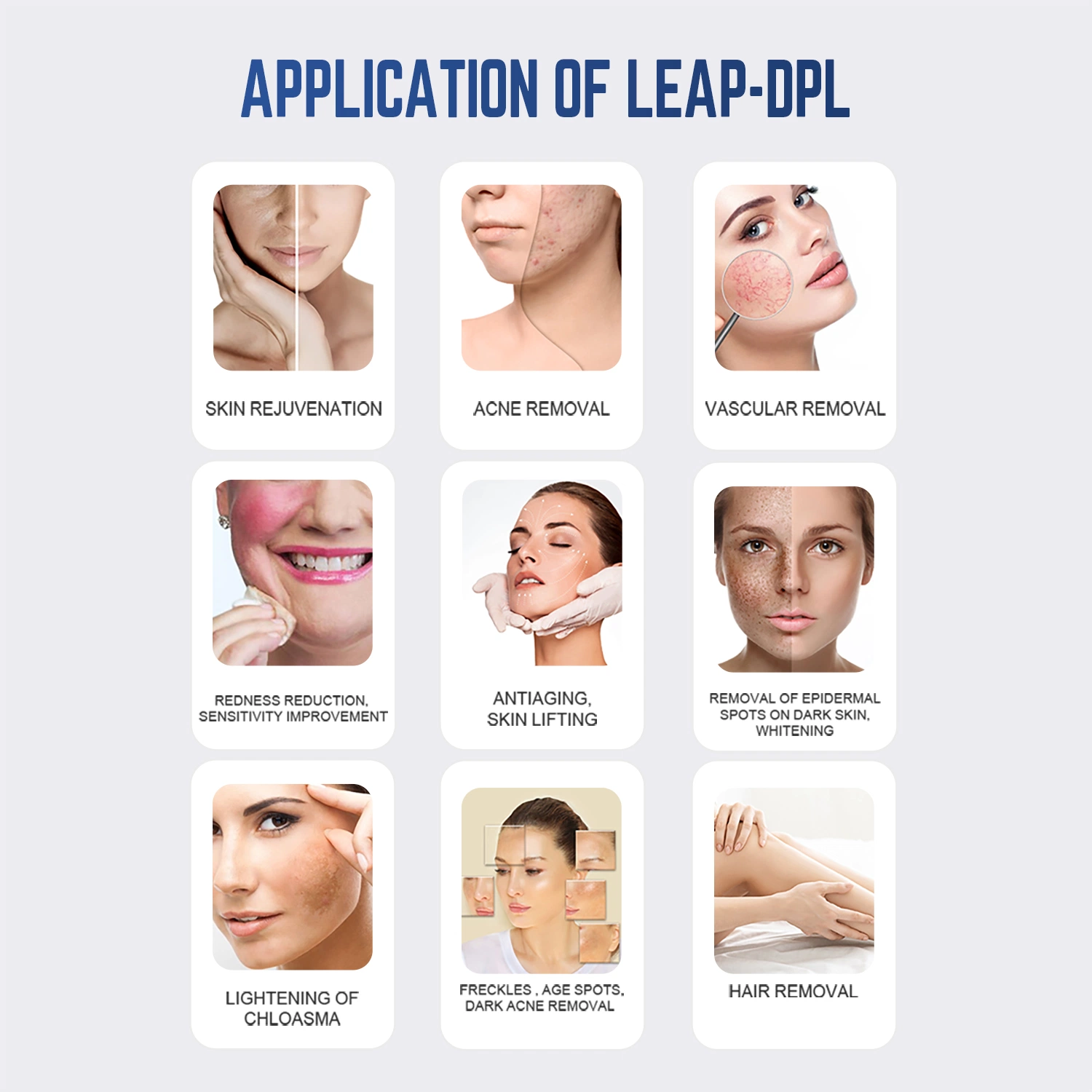 7 in 1 Opt IPL DPL RF Q geschaltet ND YAG Diode Laser Haarentfernung Multi-Funktion SPA Supplies Schönheit Ausrüstung