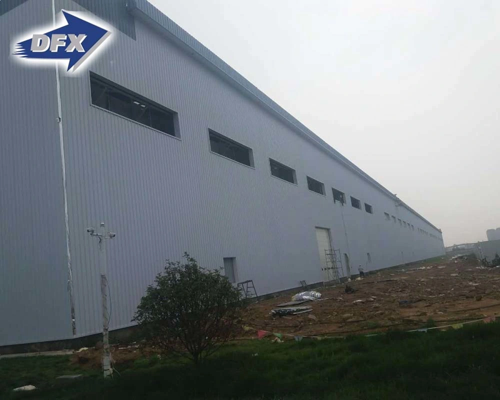 Cost Effective Factory Steel Frame Garments Shed Structure