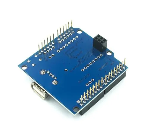 USB 2.0 Host Shield for Uno Mega Adk, Compatible with Android Adk, DIY Electronic Module Board