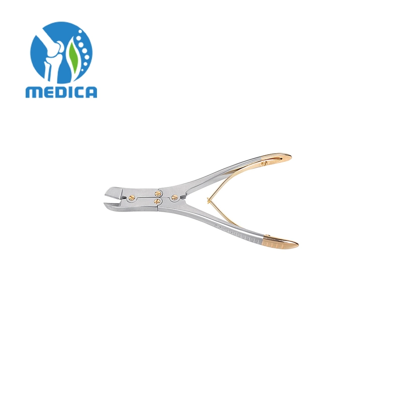 Общие ортопедические документа хирургического инструмента пластину/палец режущего Plier Tc Gold