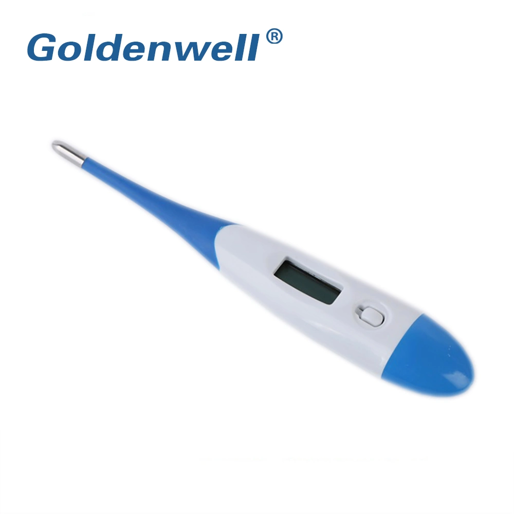 Safe No-Mercury Soft Flexible Bendable Waterproof Medical Digital Thermometer