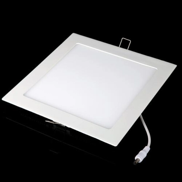 18W 1600lm SMD2835 LED Pure White AC 86-265V Ultra Thin Square Ceiling Panel Light Wall Recessed Down Lamp