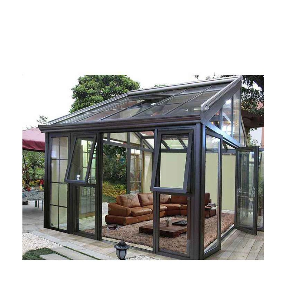 Lowes Sunrooms Prefabricated Green Sunroom Roof Aluminium Frame Garden Room