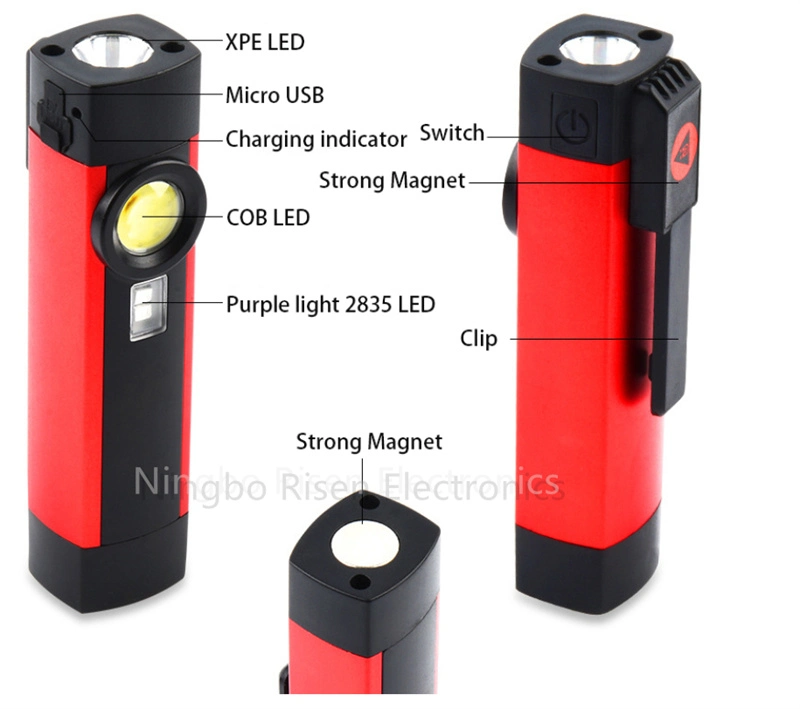 Powerful LED Work Light with 4 Lighting Modes - Magnetic Base and Waterproof Design