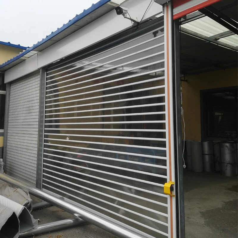 Vertical Opening Aluminum Alloy Door Cabinet Automatic Roller Shutter Doors