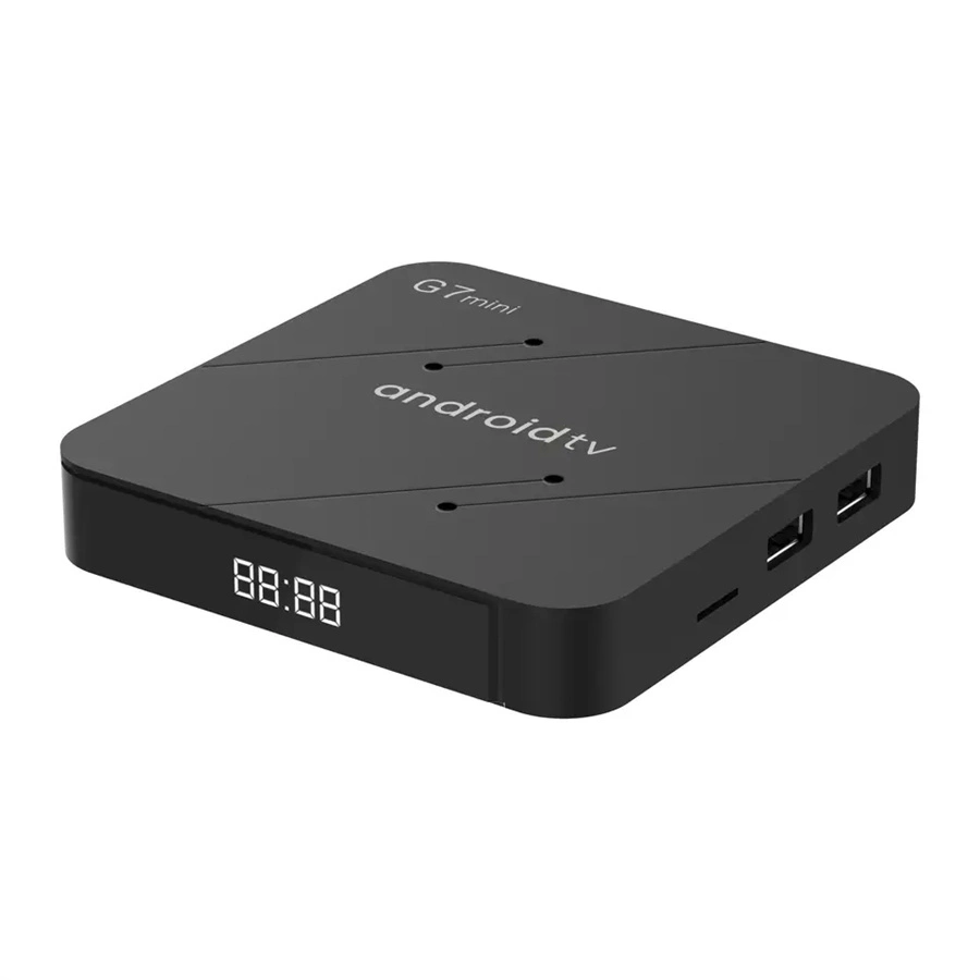 Android 11 TV Box G7 Mini Amlogic S905W2 Quad Core Cortex-Unterstützung 4K BT WiFi Google Media Player G7 Mini Set-Top-Box