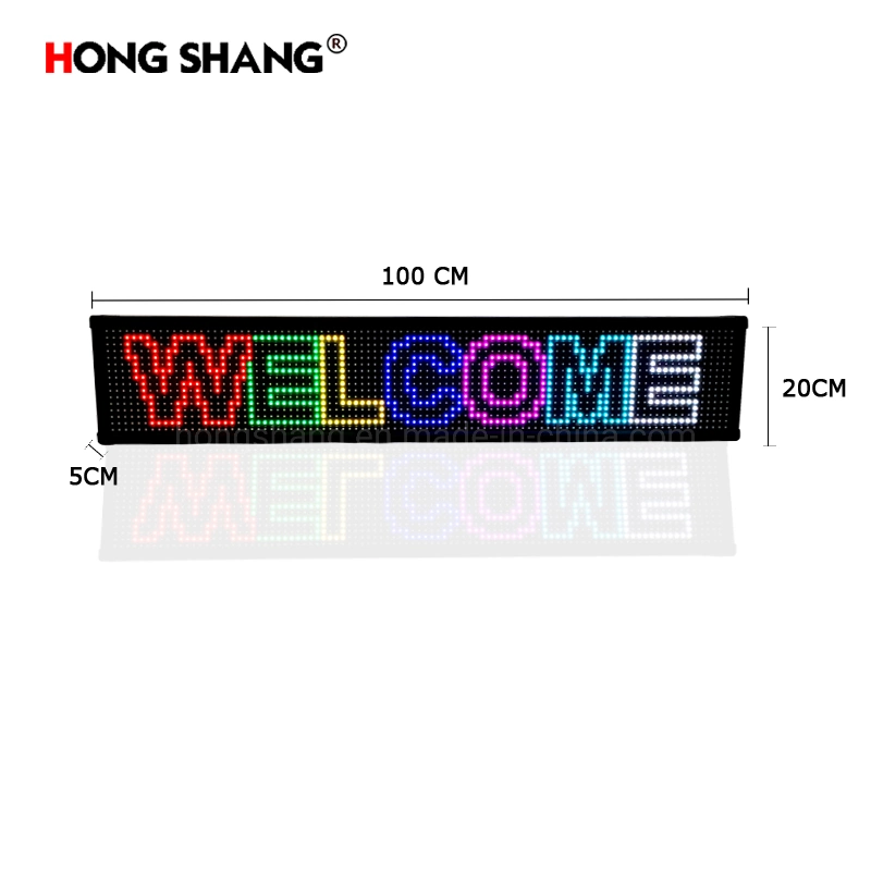 Indoor and Outdoor Full Color Small Size Advertising Screen Module