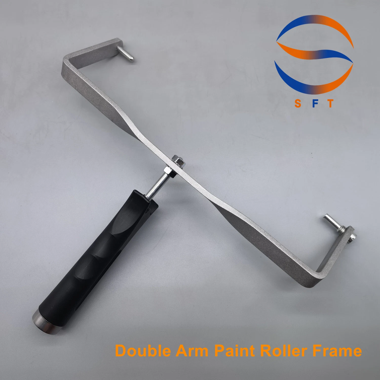 12 Inch Aluminium Double Arm Frame with Threaded Plastic Handle