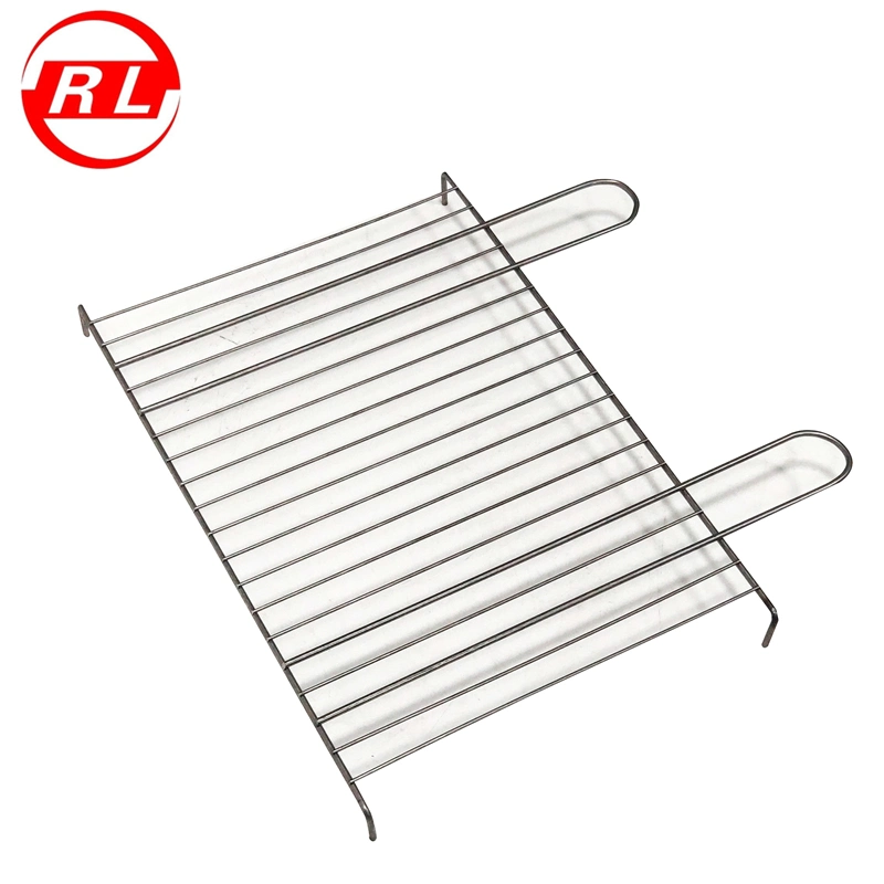 Height 5cm Stainless Steel Cooking Grill Grid Net with Handle