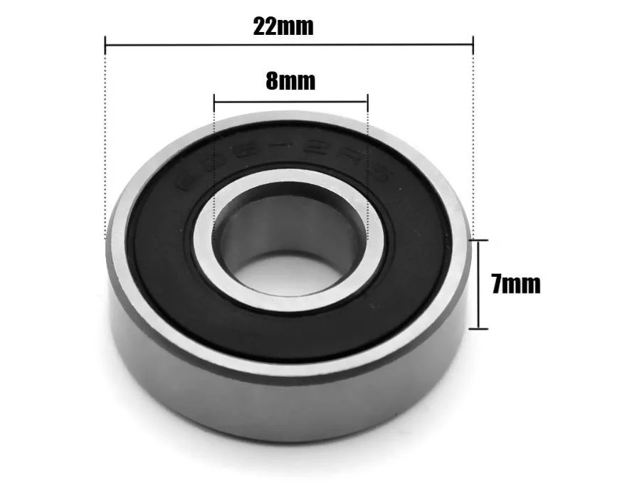 1688 cojinete superior de acero inoxidable 626 608 628 6001 6200 6201 6202 6203-2RS cinta de andar Ceramic Ventilador rodillo Coveor transmisión el Aislamiento del motor rodamiento de bolas NSK