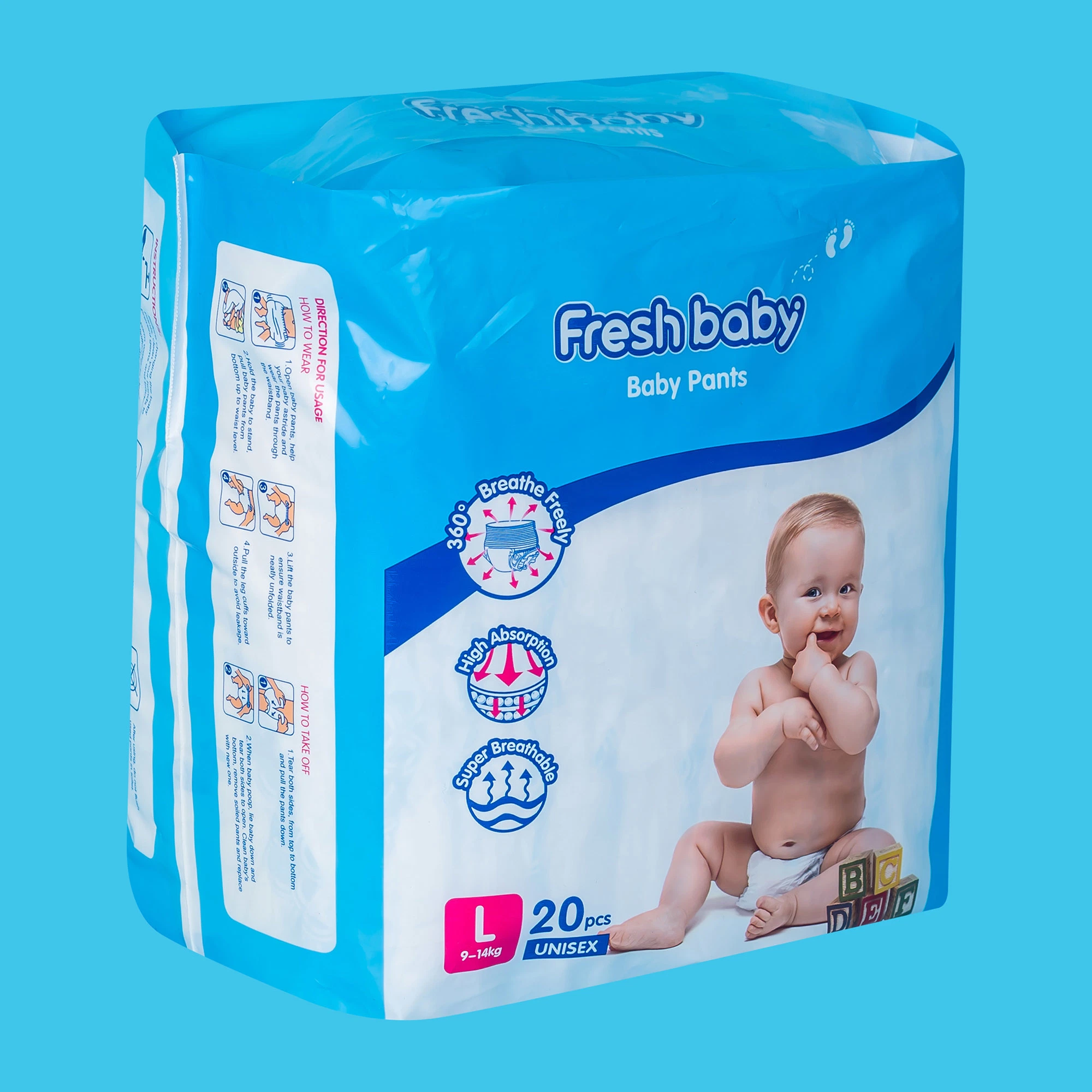 Disposable Baby Diaper Quality Made in Korea