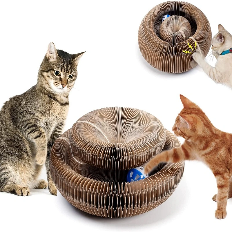 Wholesale Wear-Resistant Non-Scratch Foldable Cat Toy Organ Cat Scratching Board