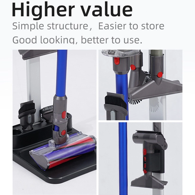 Vacuum Cleaners Stand Storage Space Compatible with Dyson Accessories Stable Organizer Rack