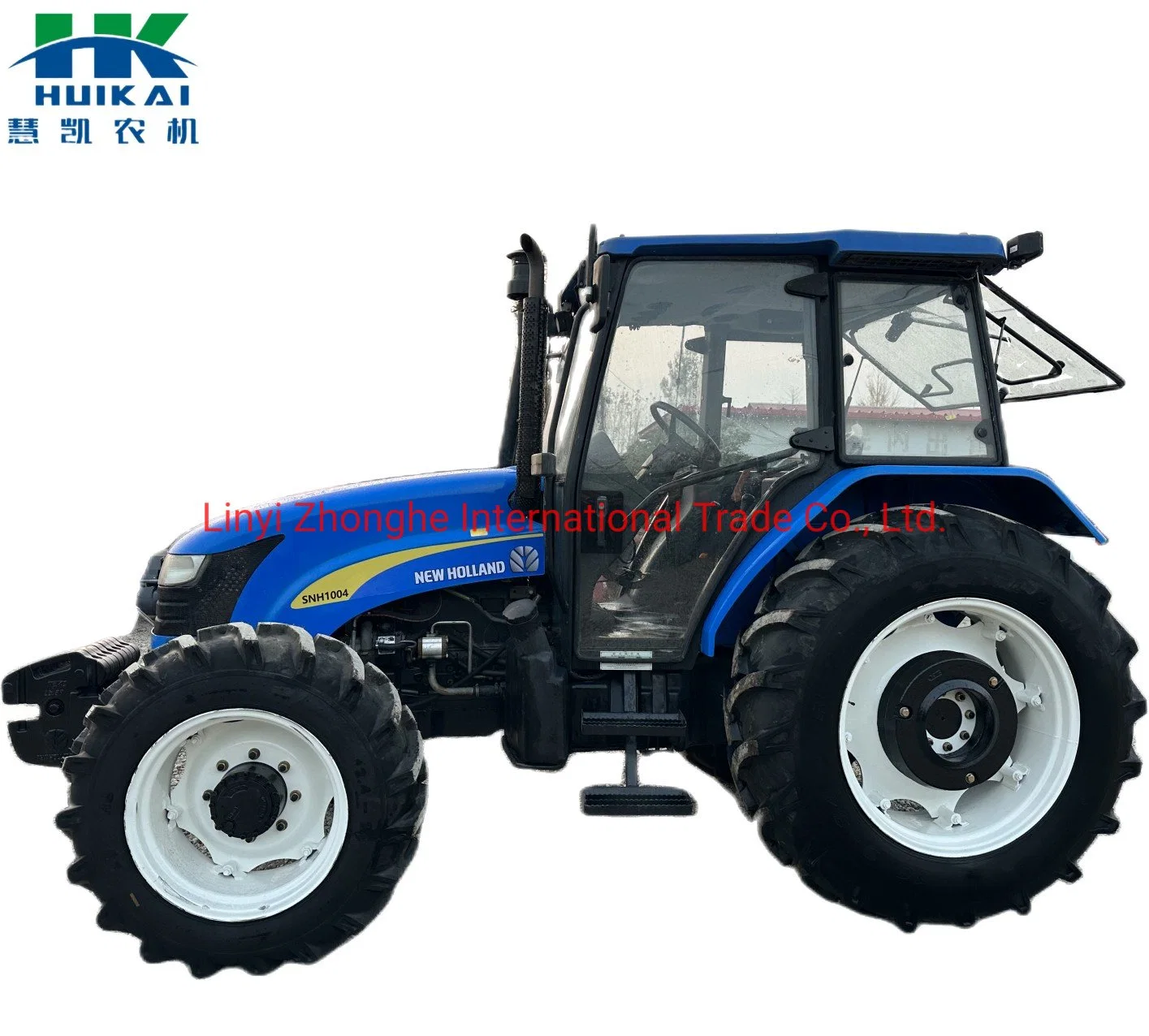 ماكينات الزراعة الزراعية New Holland Snh1004 100 HP 4 Wheeler الجرار المستخدم