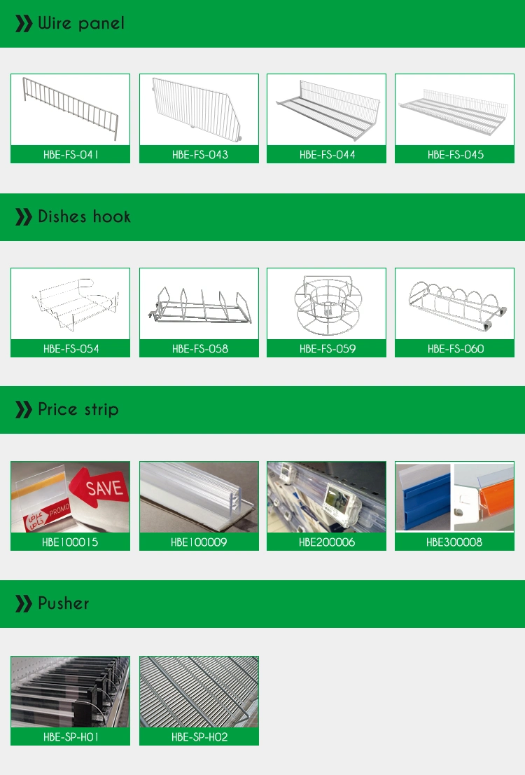 Double Side Gondola Shelving Supermarket Display Shelf Rack