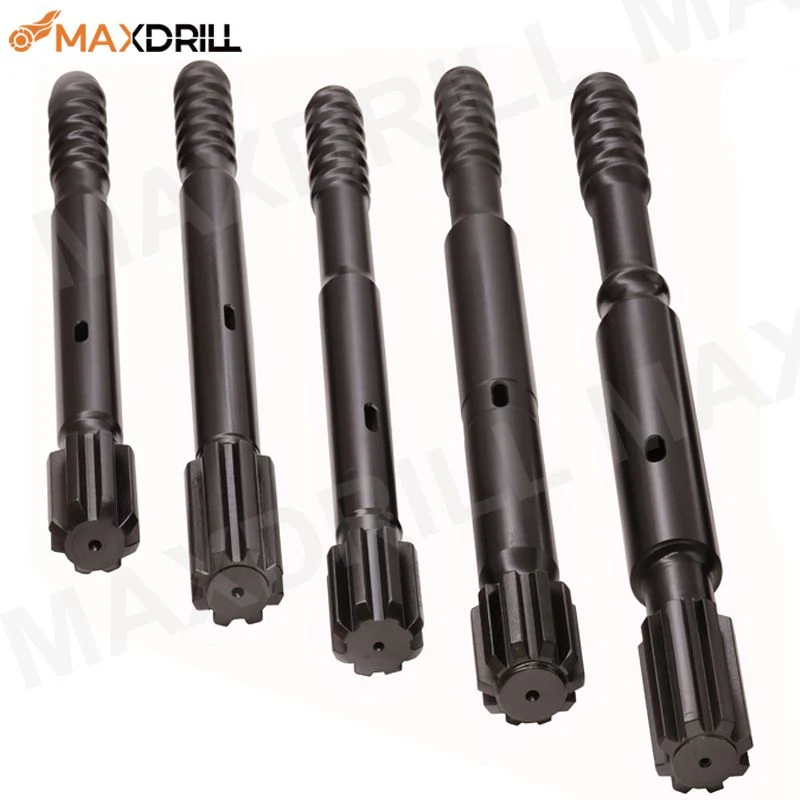 Maxdrill Hc80, Hc90 Drill Shank Adapter, Shank Drill Rod Adaptor for Top Hammer Drilling, Mining