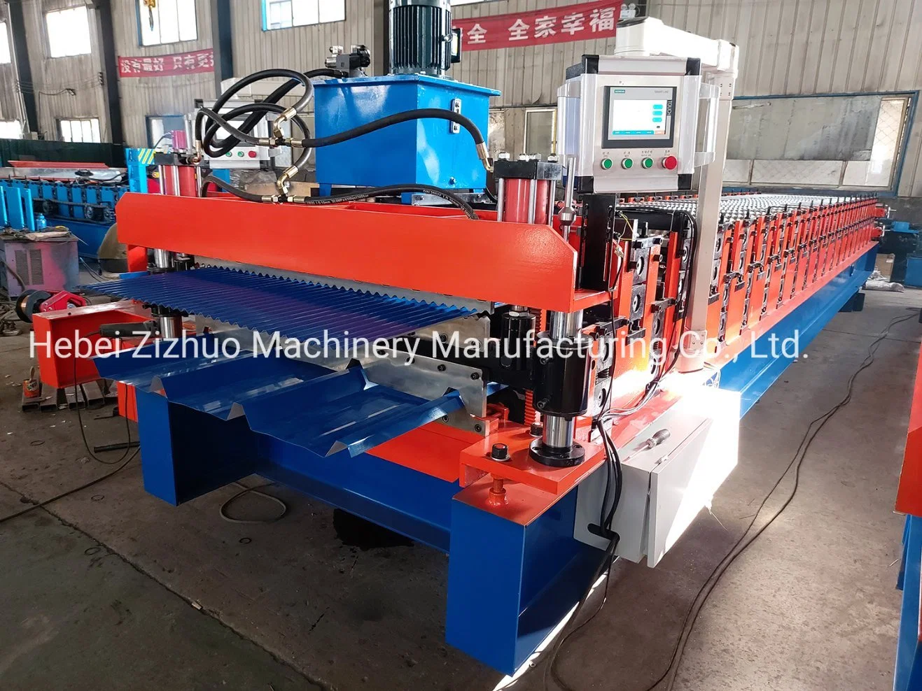 Double Layer PC4 and Corrugated Micro Ondulado Roofing Sheet Steel Roof Tile Cold Roll Forming Machine Price