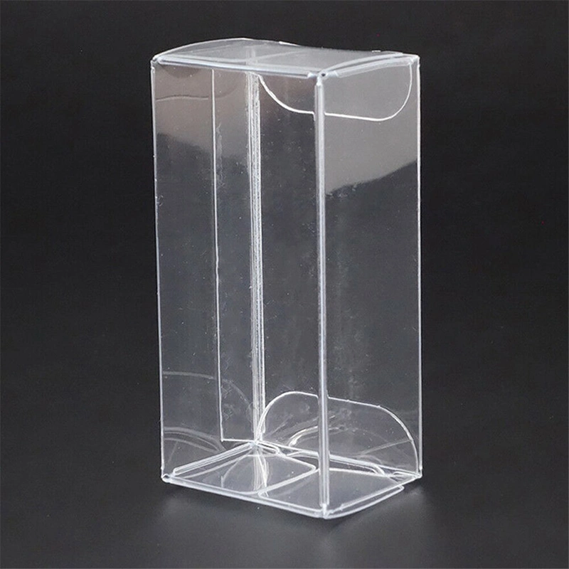 Heißer Verkauf Transparent gedruckt Kunststoff PVC-Box Spielzeug-Paket klein Kunststoff Kosmetische Box PVC Verpackung