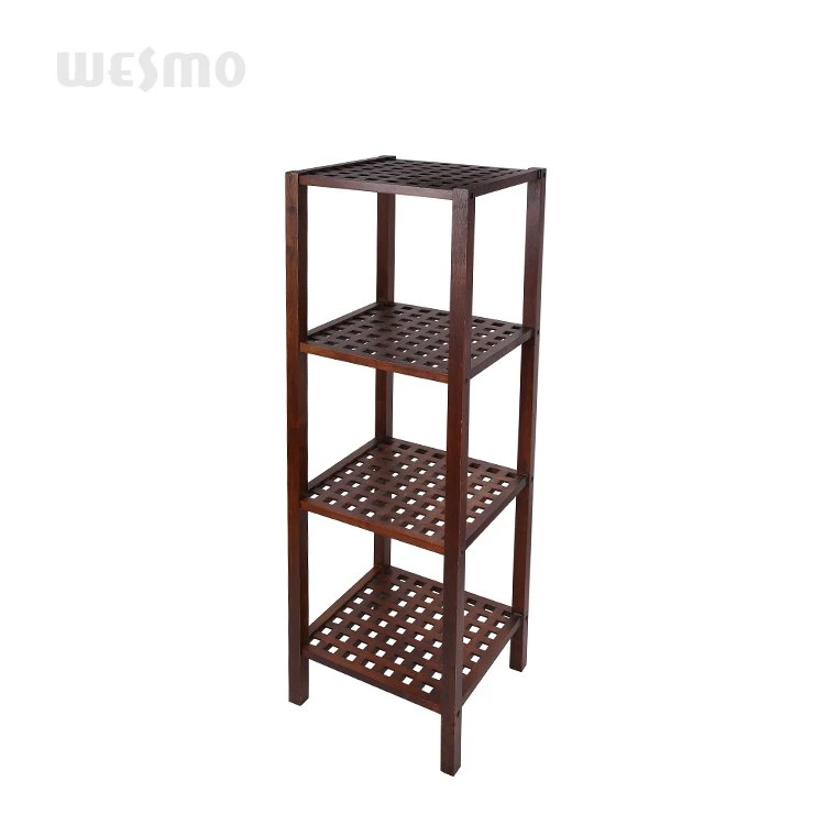 Bathroom Decoration Carbonized Bamboo Bathroom Rack