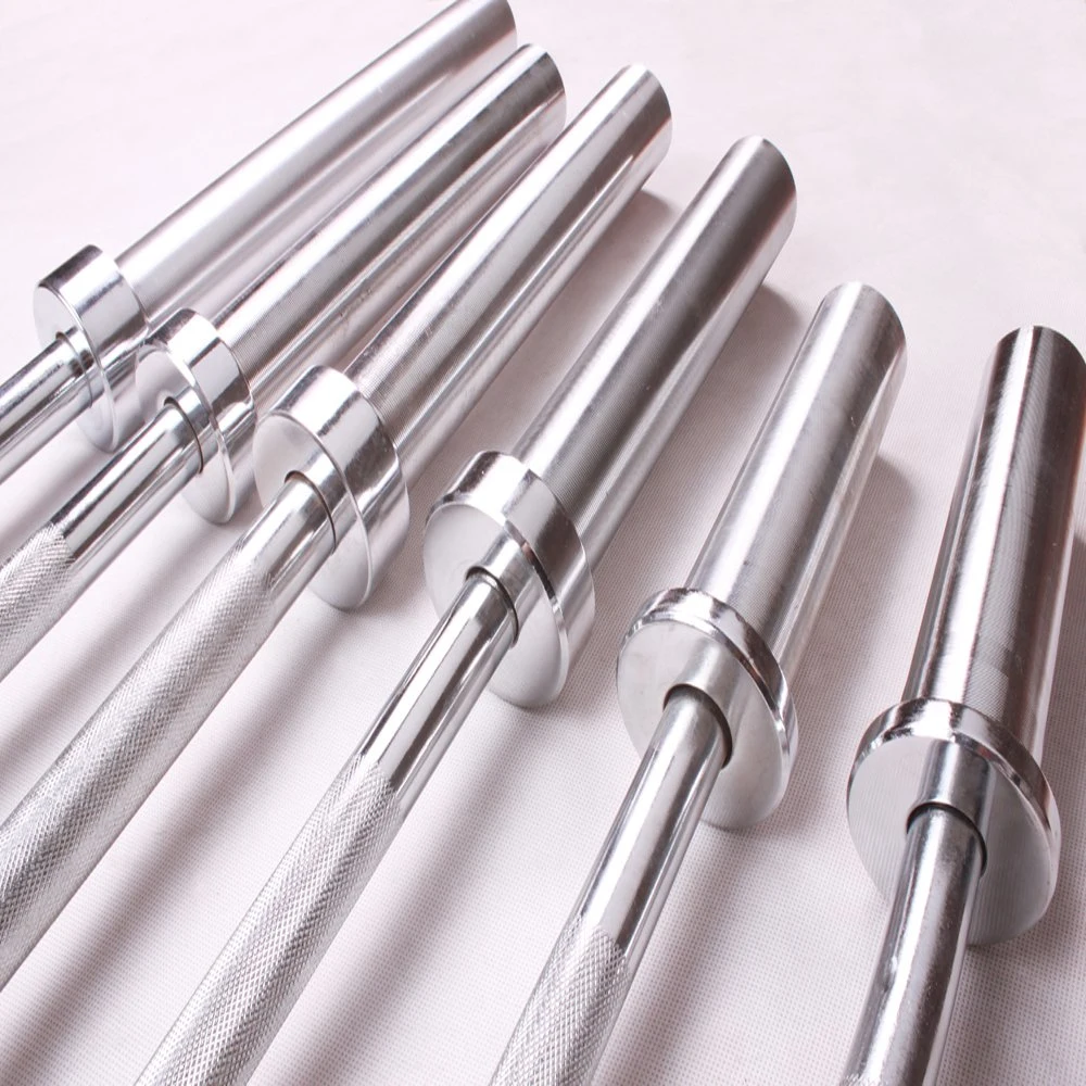 High quality/High cost performance  Gym Equipment Fitness Barbell Curved Straight Barbell