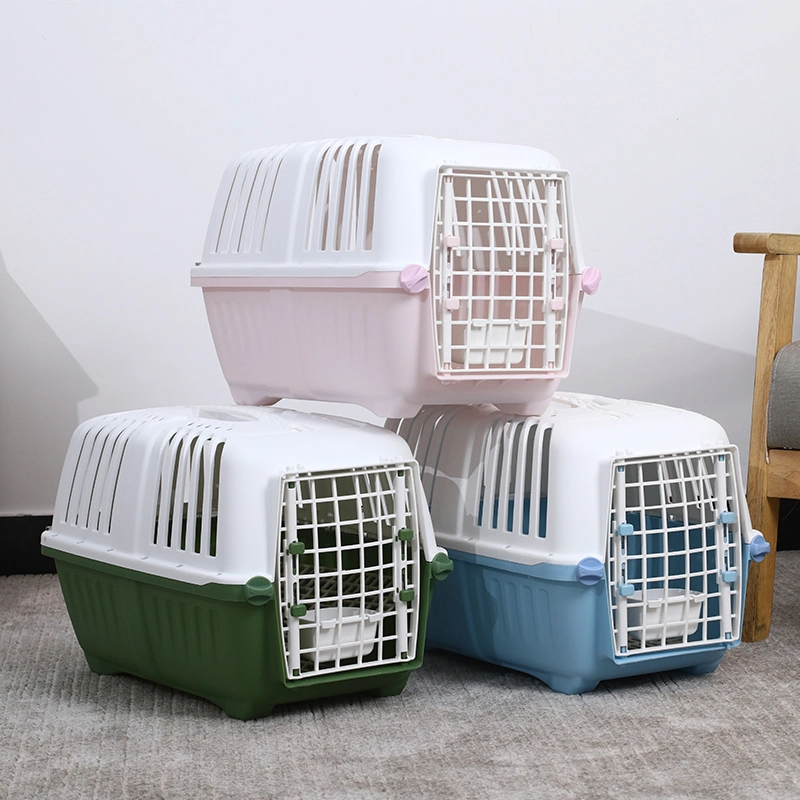 Cat Dog Travel Box Airline Animal Carrier Pet Carriers for Aircraft with Handle