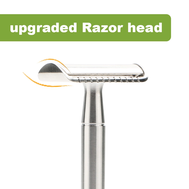 Stainless Steel Double Edge Safety Shaving Razor Eco Friendly Safety Razor