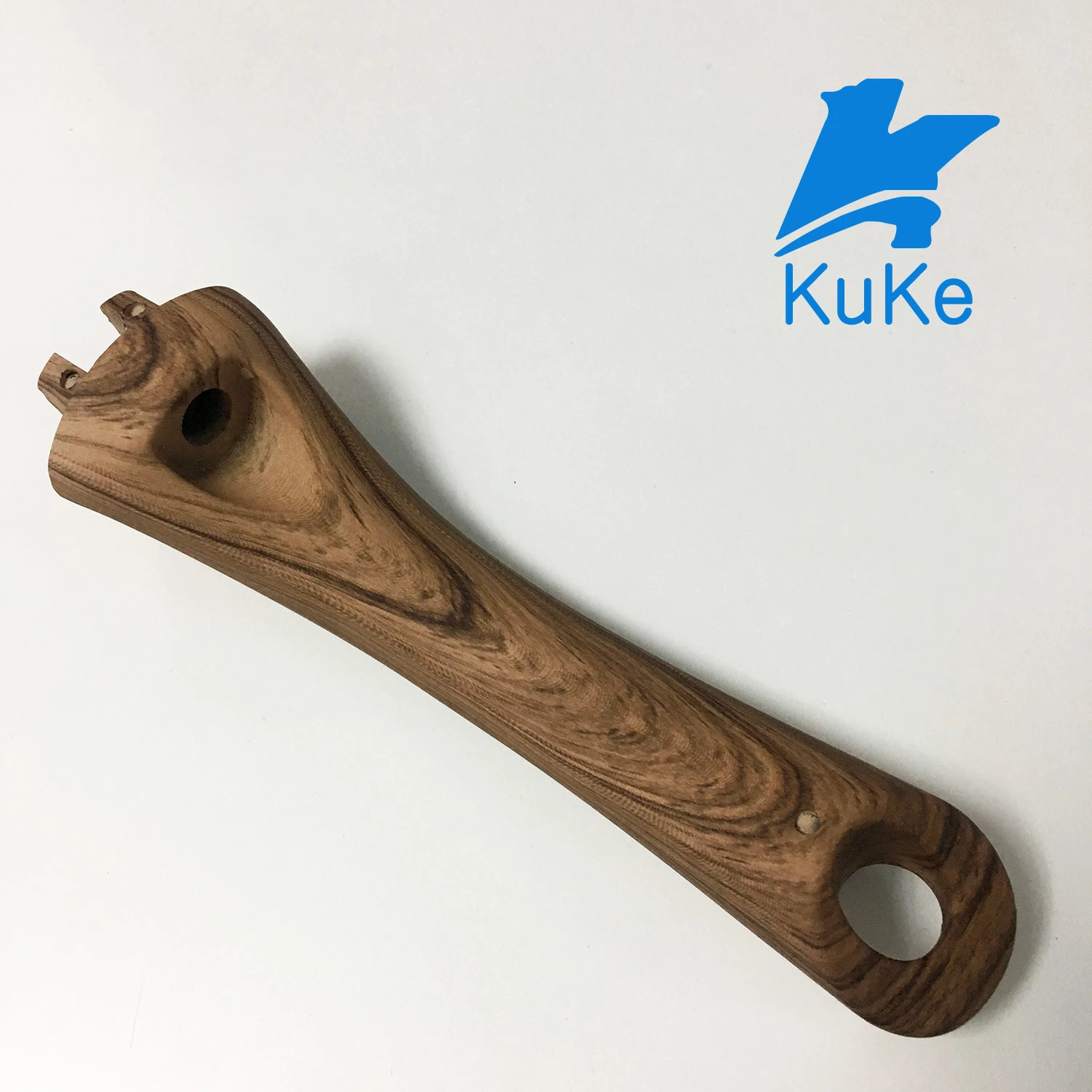 Wooden Coating Water Transfer Printing Bakelite Handle for Kitchen Pan