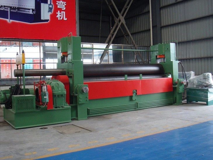 Pipe Roller Bending Machine Ss Plate Rolling Machine Industrial Sheet Metal Roller