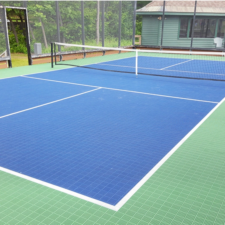 Free Sample Multi Courts Sports Flooring portable PP Interlocking Indoor Tennis Court