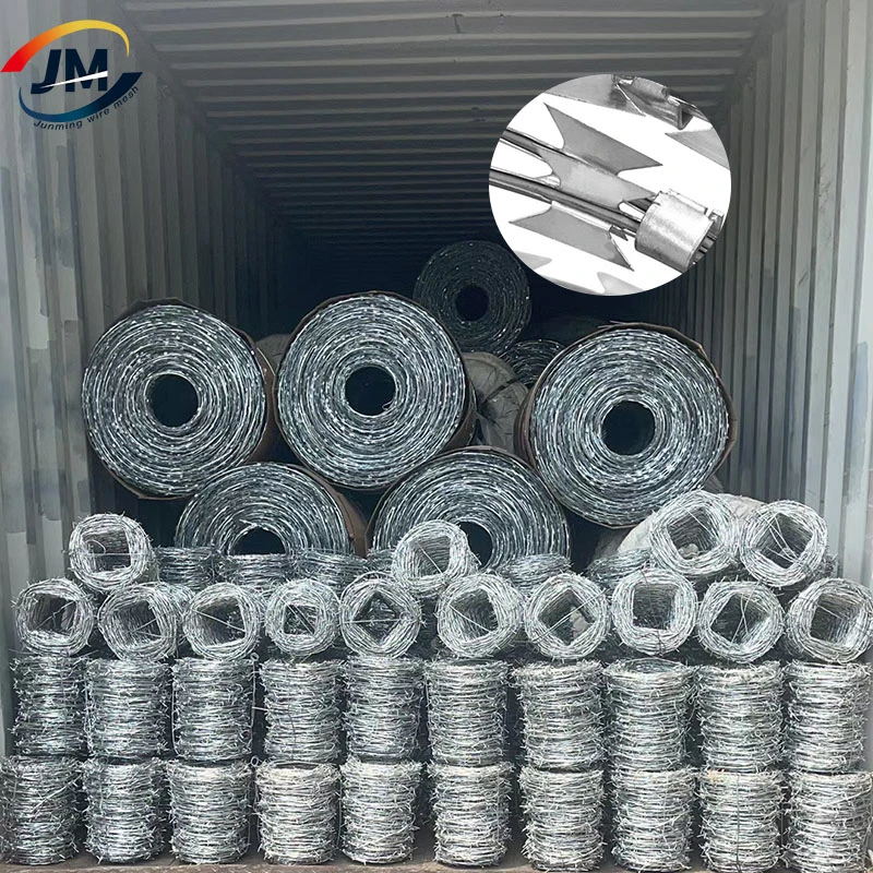 Direct Manufacturer Galvanized PVC Stainless Stee Razor Barbed Wire/Concertina Blade Fencing Security Wire Roll Price for Farm Prison Safety Fence Philippines