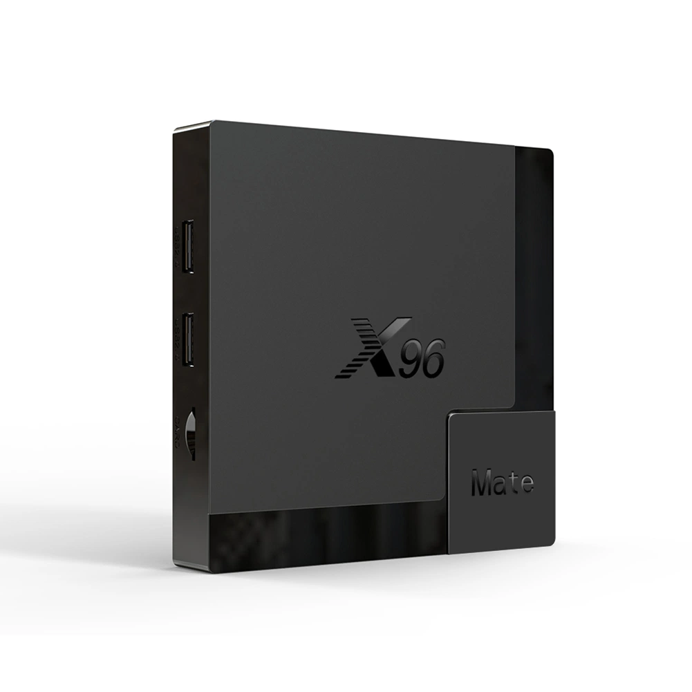 2020 Android 10.0 X96 Mate Smart TV Box H616 جهاز علوي رباعي النواة، ذاكرة RAM سعة 4 جيجابايت 32 جم/64G، 2.4G-5gwifi Bluetooth مشغل وسائط عالي الوضوح بدقة 5,0 4K