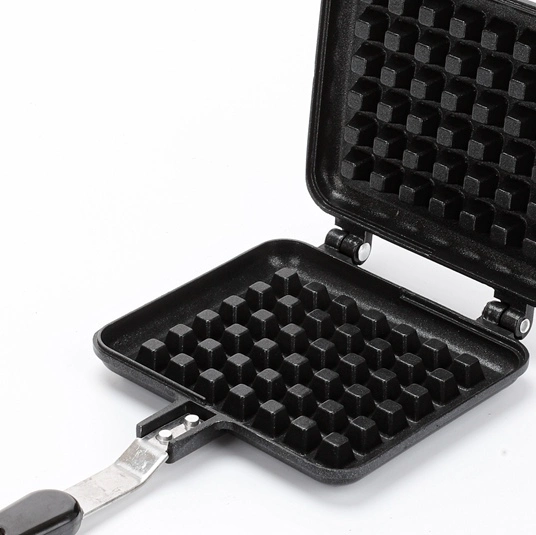 Gas Non-Stick Hogar Cocina Pan de Molde Molde Waffle Maker Plancha de cocción cocinar gofres Herramienta, molde para hornear, Waffle Maker