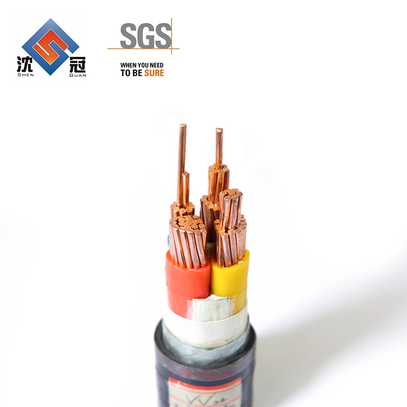 Shenguan Single Core PVC Insulated Electric Cables Civil Electric Wire Rubber Cable Low Medium Voltage Wire Replace Sealed Lead Sheath