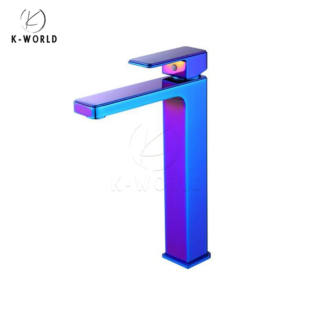 K-World Zinc Single Hole Basin Faucet Fabricators ODM Lavatorio personalizado Grifo China corriente ajustable Acero inoxidable lavabo Mezclador grifo grifo