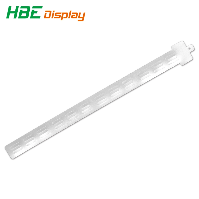 Promotional Supermarket Customized Plastic Hanging Display Clip Strip