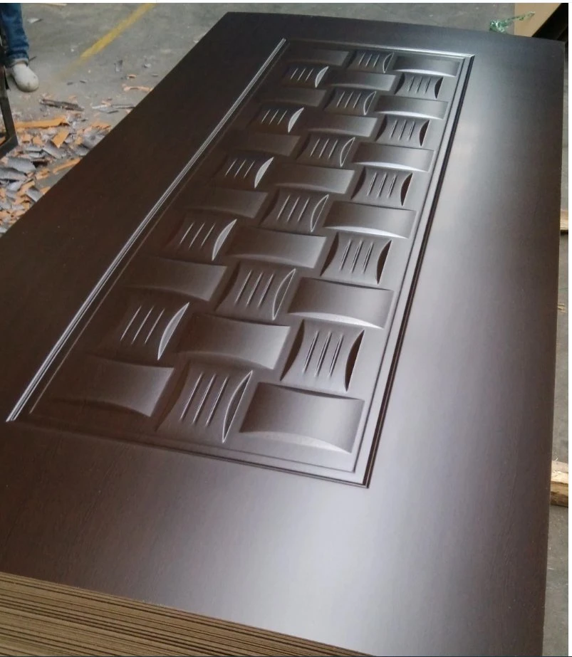 3mm Melamine Moulded Laminated HDF Door Skin for Afghanistan Market