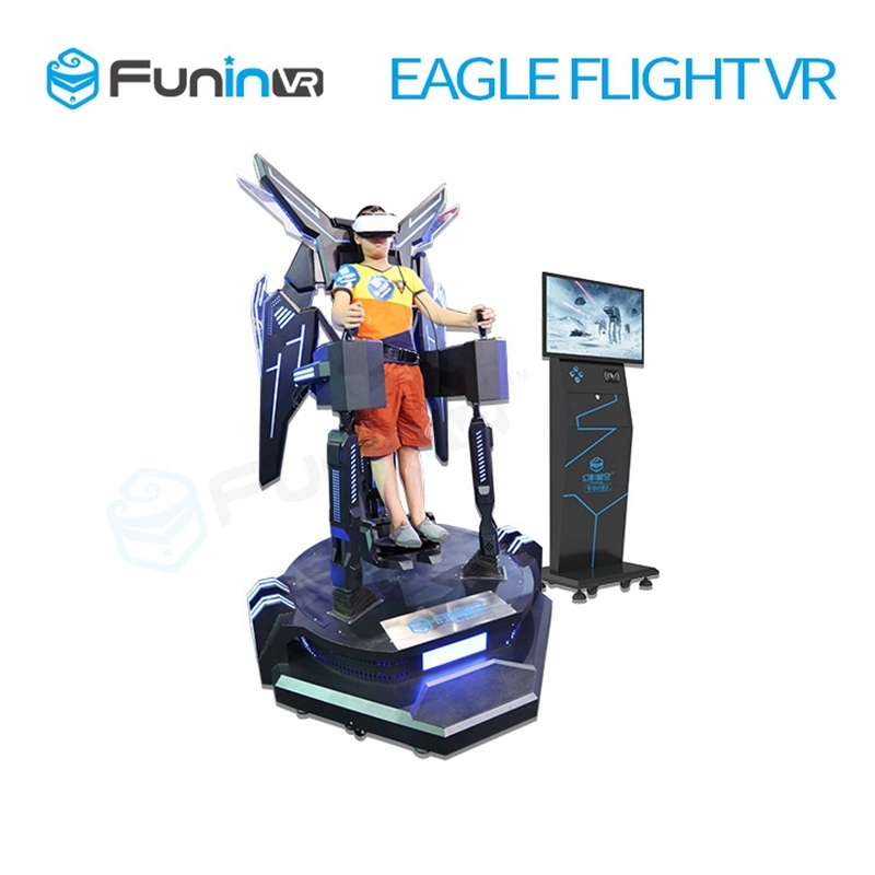 Indoor Amusement Park Kids Game Eagle Flight Virtual Reality Simulator 9d