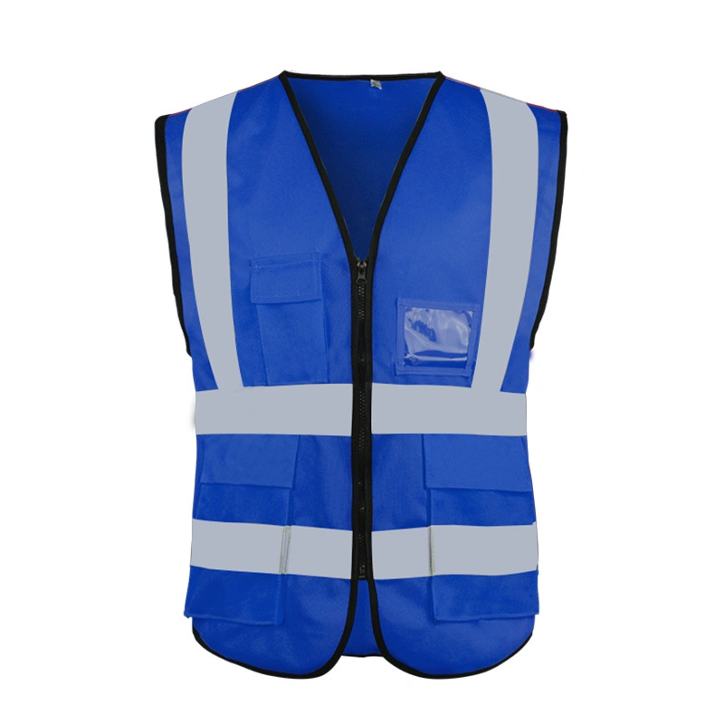 Safety Vest Reflective Company Logo Printing Workwear