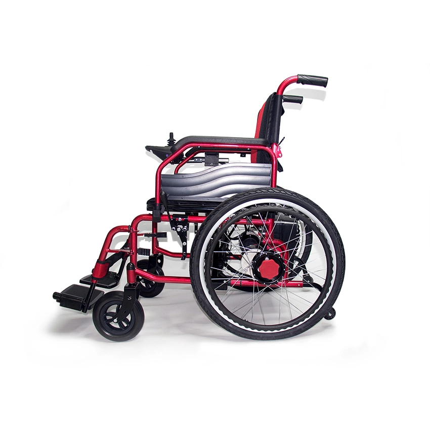 Multifunctional Electric Wheelchair with Electromagnetic Brake Using out Outdoor and Indoor Easy to Fold and Carry