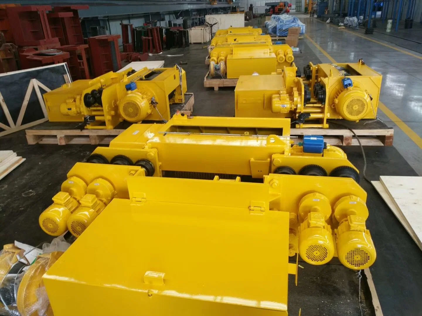 2ton Electric Wire Rope Hoist for Single Rail Crane China Manufacturer Factory