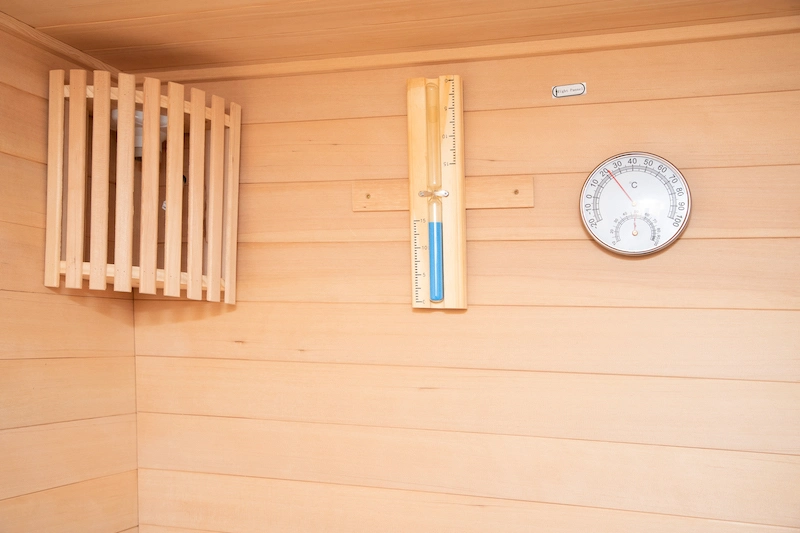 Traditional Steam Sauna in The Comfort of Backyard